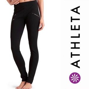 NWOT Atheta Ponte Moto Pants Size Small